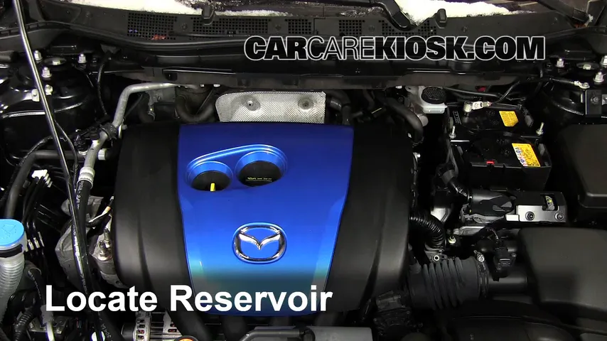 2013 Mazda CX-5 Sport 2.0L 4 Cyl. Liquide essuie-glace Ajouter du liquide